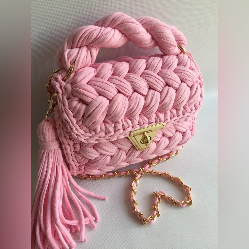 Pink Handmade purse